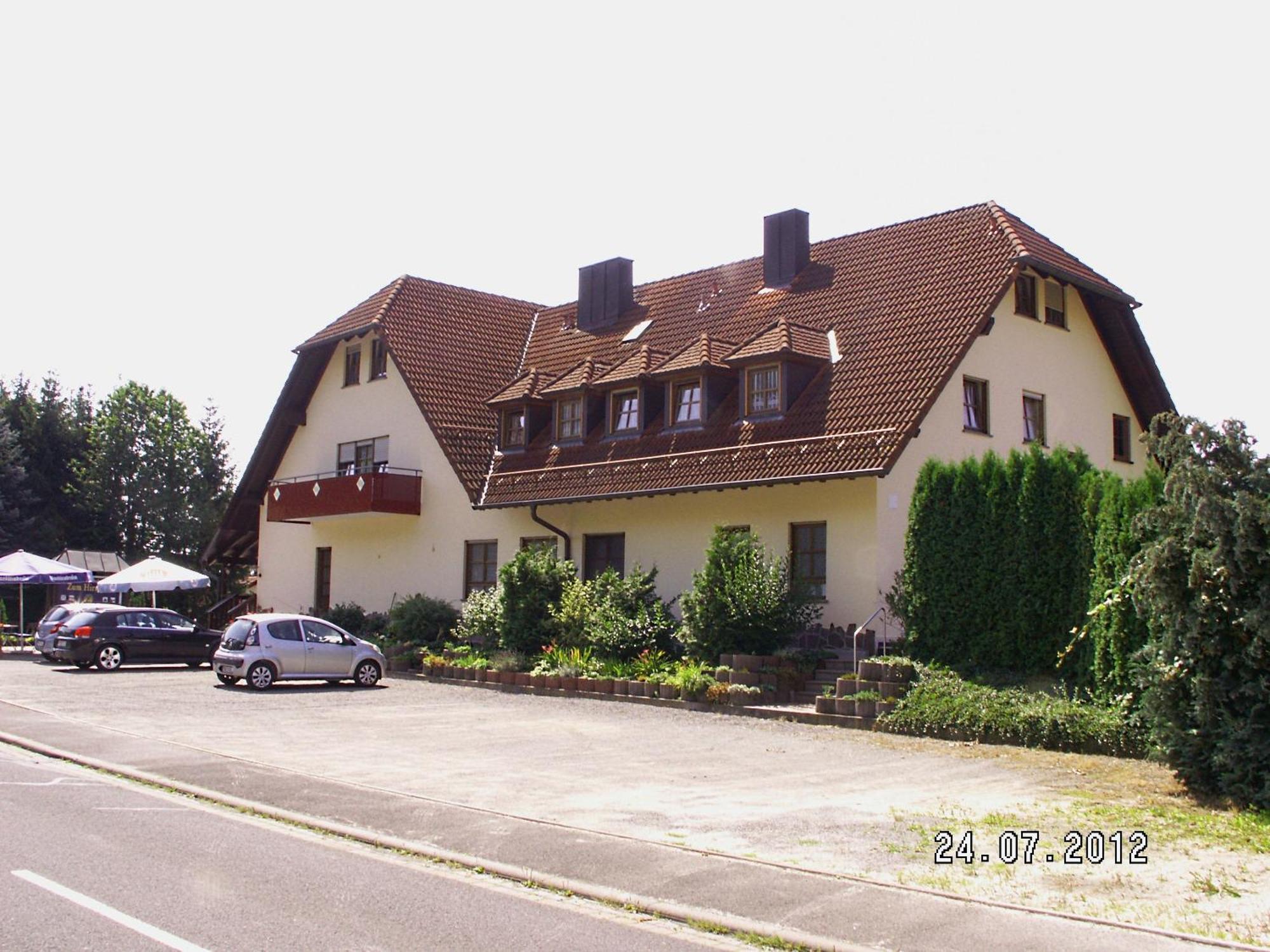 Landgasthof Zum Hirschen Hafenlohr Bagian luar foto